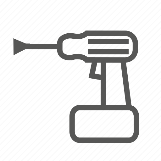 Drill, driver, electric, impact, percussive, power, screwdriver icon - Download on Iconfinder