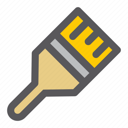 Brush, paint, tools, workshop icon - Download on Iconfinder