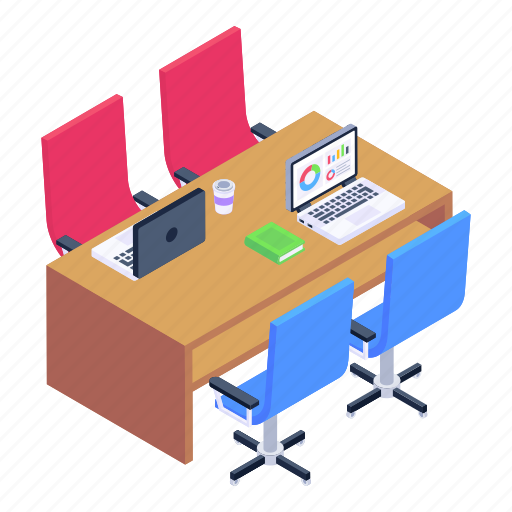 Workstation, workplace, workspace, place of work, working area icon - Download on Iconfinder