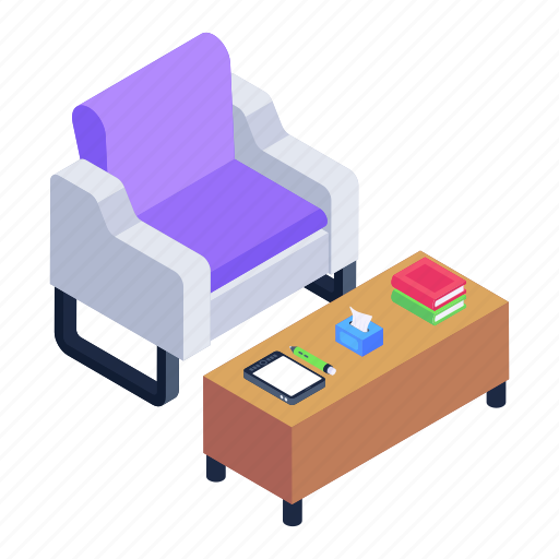 Workplace, workspace, sitting area, lounge, office table icon - Download on Iconfinder