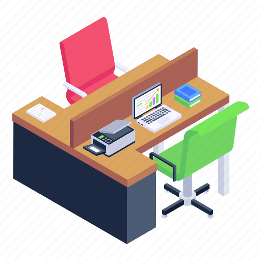 Office, working area, place of work, workspace, workstation icon - Download on Iconfinder
