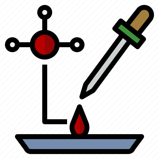 Blood test, laboratory, medical tool, dropper, chemitry icon - Download on Iconfinder