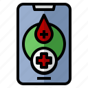 mobile application, smartphone, blood donation, healthcare and medical, medical service