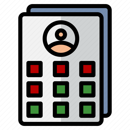 Timetable, schedule, blood donor card, appointment, record icon - Download on Iconfinder