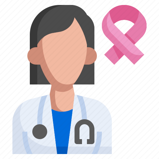Doctor, oncologist, professional, cancer, health, flat icon - Download on Iconfinder