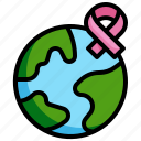 world, cancer, day, breast, awareness, healthcare, and, medical, solidarity, color