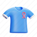 cancer, ribbon, cancer day, world cancer day, shirt, clothes 