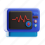 electrocardiogram, computer, ekg, ecg machine, pulse, heartbeat, ecg monitor, screen, technology 