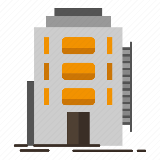 Building, city, dormitory, hostel, hotel icon - Download on Iconfinder