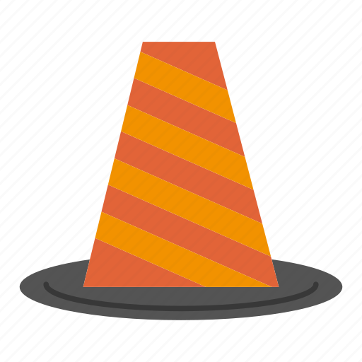 Cone, protection, road, roadblock, stop, warning icon - Download on Iconfinder