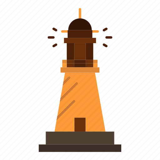 Beach, house, light, lighthouse, ocean icon - Download on Iconfinder