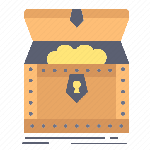Box, chest, gold, reward, treasure icon - Download on Iconfinder