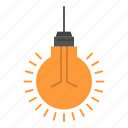 bulb, idea, light, suggestion, tips