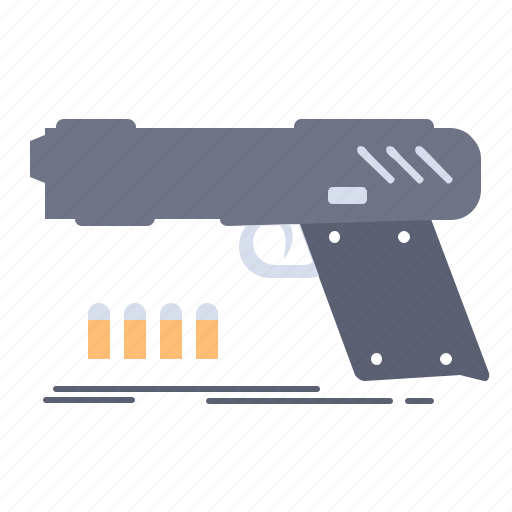 Gun, handgun, pistol, shooter, weapon icon - Download on Iconfinder