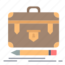briefcase, business, financial, management, portfolio