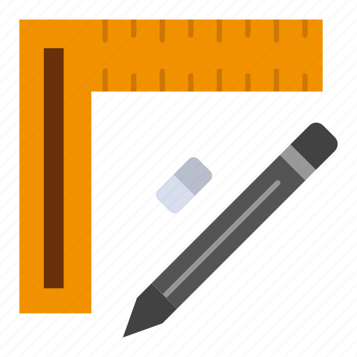 Construction, design, pencil, repair, ruler icon - Download on Iconfinder