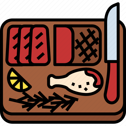Meat, beef, food, cooking, recipes, meal, chop icon - Download on Iconfinder