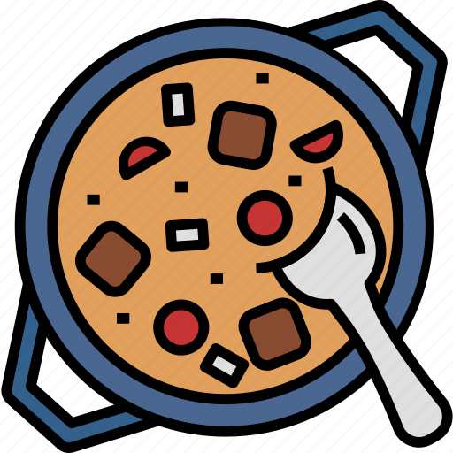 Stew, food, beef, cauldron, cooking, healthy, hot icon - Download on Iconfinder