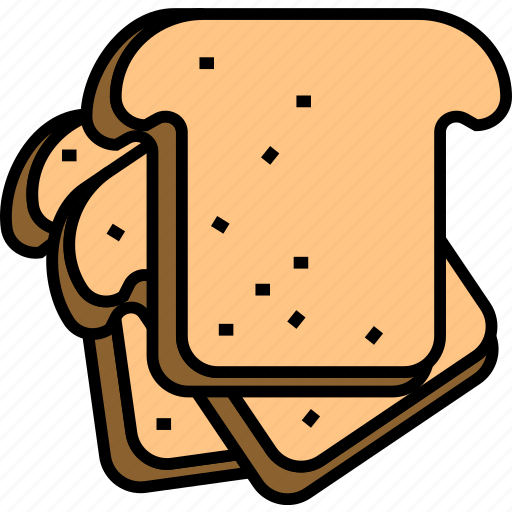 Bakery, bread, toast, breakfast, dessert, french, bake icon - Download on Iconfinder