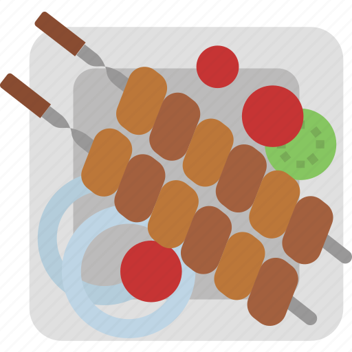 Kebab, dinner, food, meal, recipes, plate, delicious icon - Download on Iconfinder