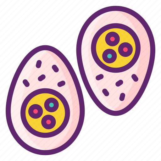 Deviled, eggs, food icon - Download on Iconfinder