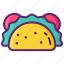 tacos, food, maxico, tortilla 