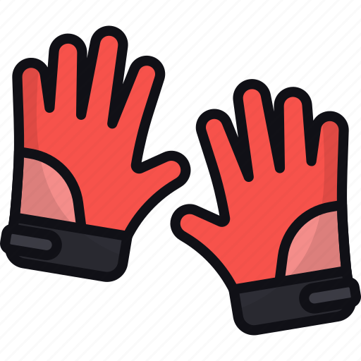 Football gloves, accessories, soccer gloves, goalkeeper, football gear, keeper icon - Download on Iconfinder