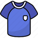football uniform, jersey, sport uniform, soccer uniform, cloth, t-shirt