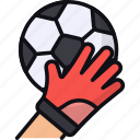 goalkeeper, keeper, soccer, football, catch, handball