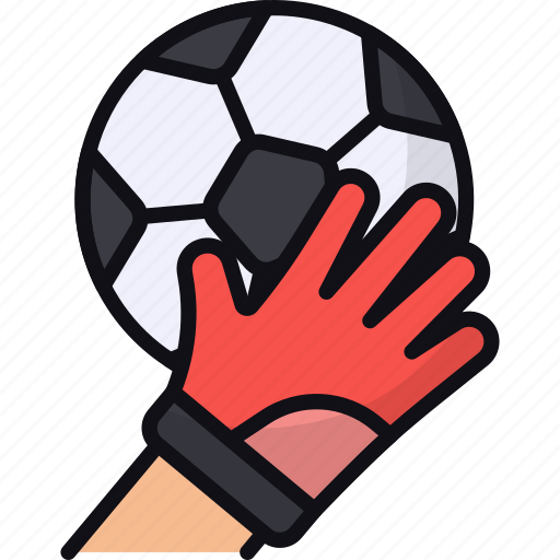 Goalkeeper, keeper, soccer, football, catch, handball icon - Download on Iconfinder