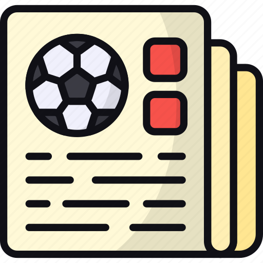 Newspaper, information, news, football, info, soccer icon - Download on Iconfinder