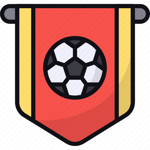 Pennant, football club, soccer club, world cup, football team, banner icon - Download on Iconfinder