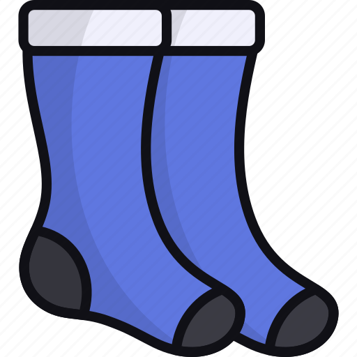 Socks, football socks, stockings, underwear, footwear, soccer socks, fashion icon - Download on Iconfinder