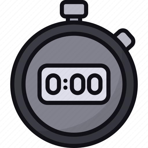 Stopwatch, timer, second, time, watch, duration icon - Download on Iconfinder