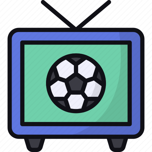 Tv, football channel, live sport, world cup, entertainment, television icon - Download on Iconfinder