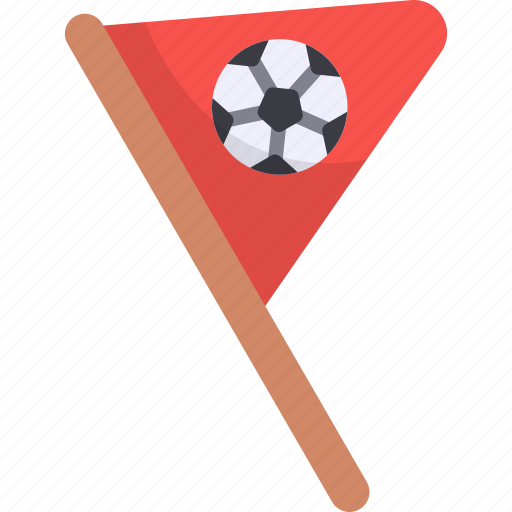 Football flag, supporter, soccer fan, world cup, sport, cheer icon - Download on Iconfinder