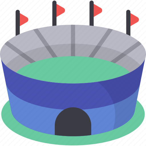 Stadium, arena, soccer, athletic, football, tournament icon - Download on Iconfinder