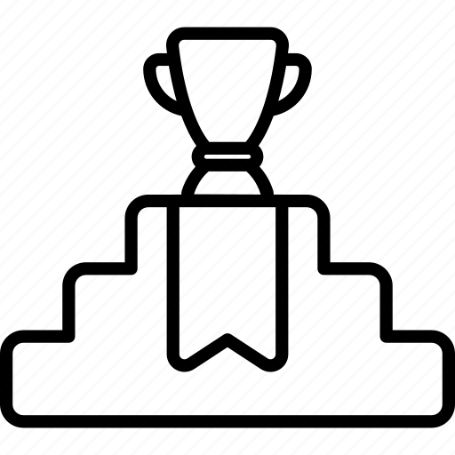 Champion, cup, winner, trophy, podium, award icon - Download on Iconfinder