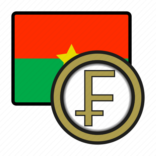 Burkina, coin, exchange, franc, money, payment icon - Download on Iconfinder