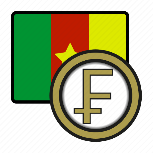 Cameroon, coin, exchange, franc, money, payment icon - Download on Iconfinder