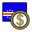 coin, escudo, exchange, money, cape verde, payment 