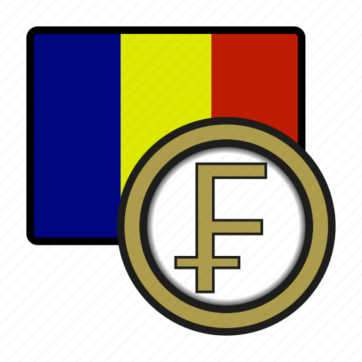 Chad, coin, exchange, franc, money, payment icon - Download on Iconfinder