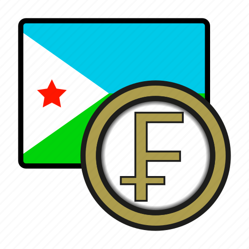 Coin, djibouti, exchange, franc, money, payment icon - Download on Iconfinder
