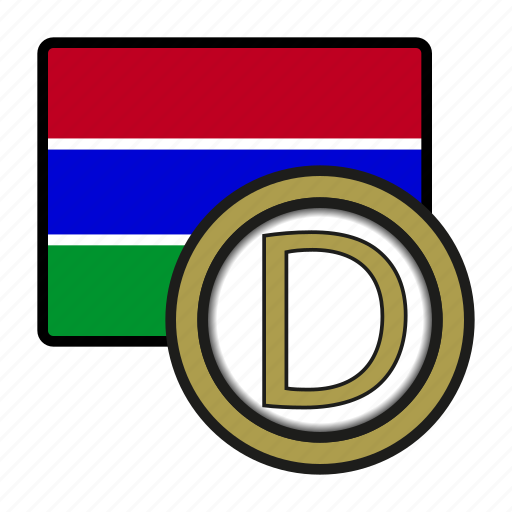 Coin, dalasi, exchange, gambia, money, payment icon - Download on Iconfinder