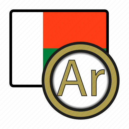 Ariary, coin, exchange, madagascar, money, payment icon - Download on Iconfinder