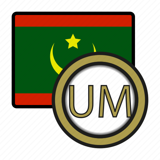 Coin, exchange, mauritania, money, ouguiya, payment icon - Download on Iconfinder