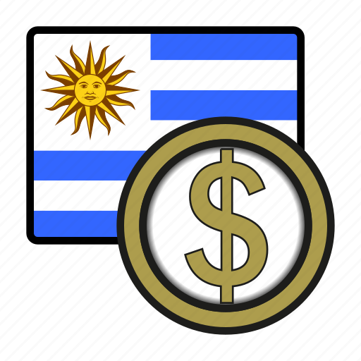 Coin, exchange, money, peso, uruguay, payment icon - Download on Iconfinder
