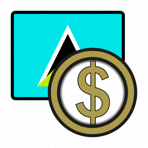 Coin, dollar, exchange, money, payment, saint lucia icon - Download on Iconfinder