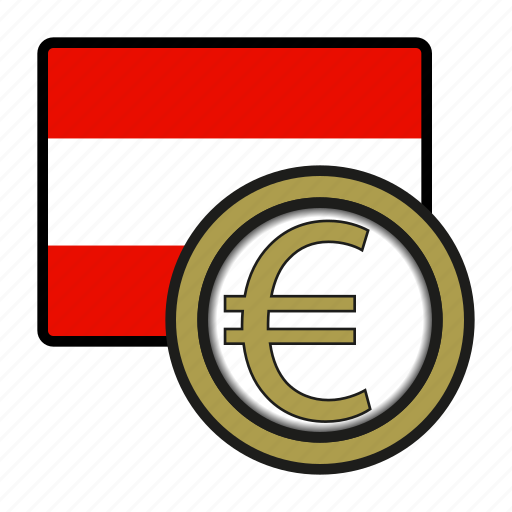 Austria, coin, euro, exchange, money, payment icon - Download on Iconfinder