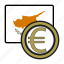 coin, cyprus, euro, exchange, money, payment 